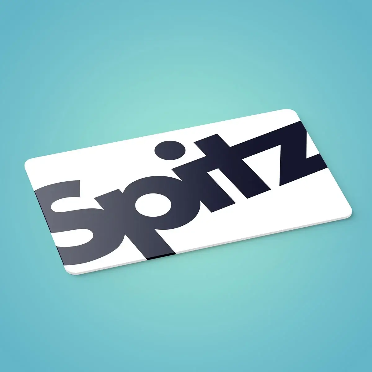 Spitz logodesign på visitkort