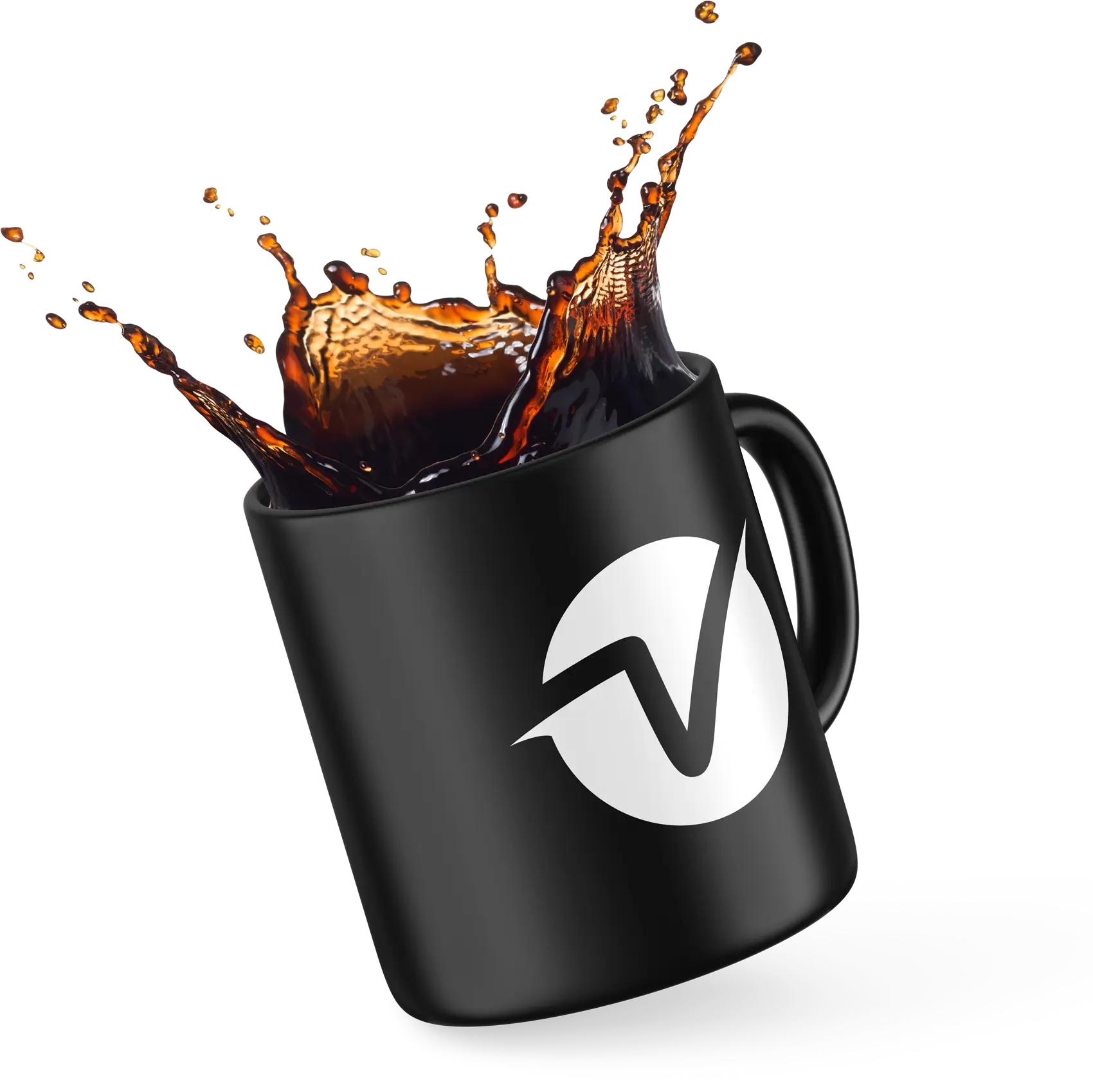 Kaffekrus med Vektropol logo