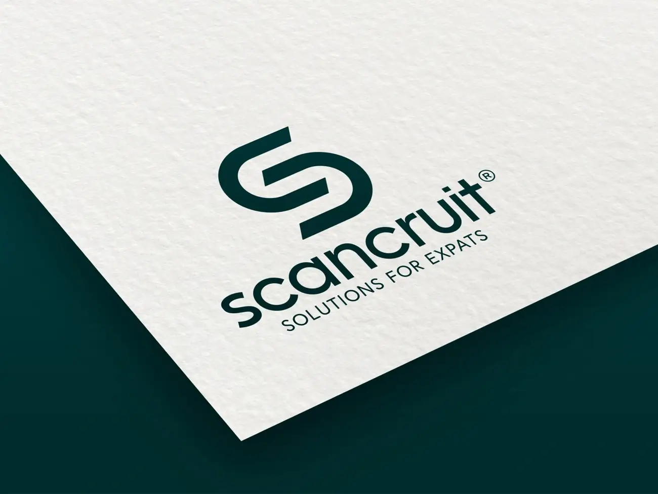 Firmalogo designet til Scancruit rekruttering