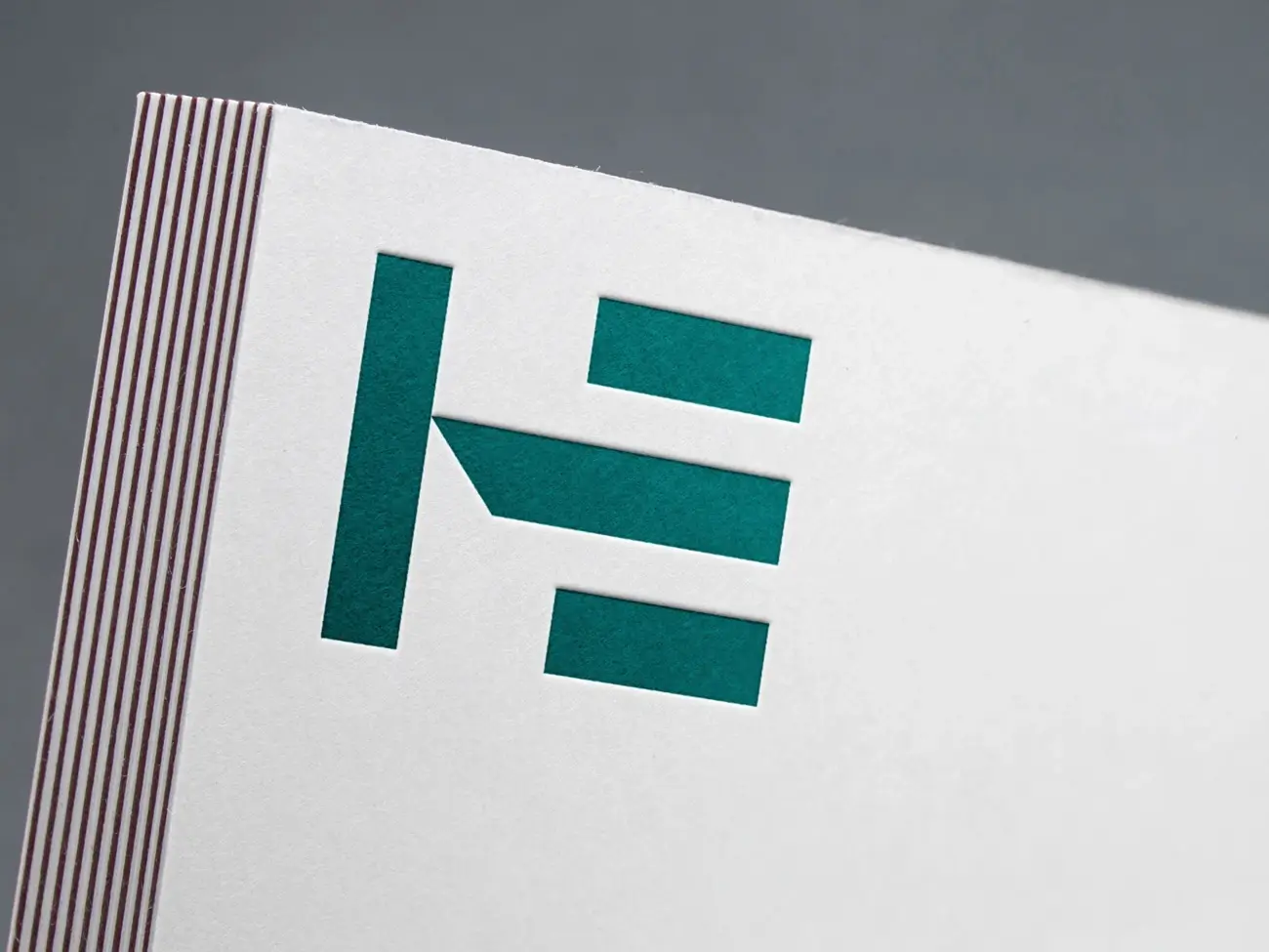 Hede entreprise firma logo design